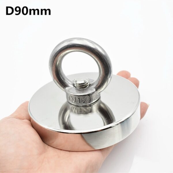 1pc Lig-on nga Neodymium magnet super gamhanan nga search magnets hook gahum magnetic nga materyal pangisda salvage permanente NdfeB 7.jpg 640x640 7