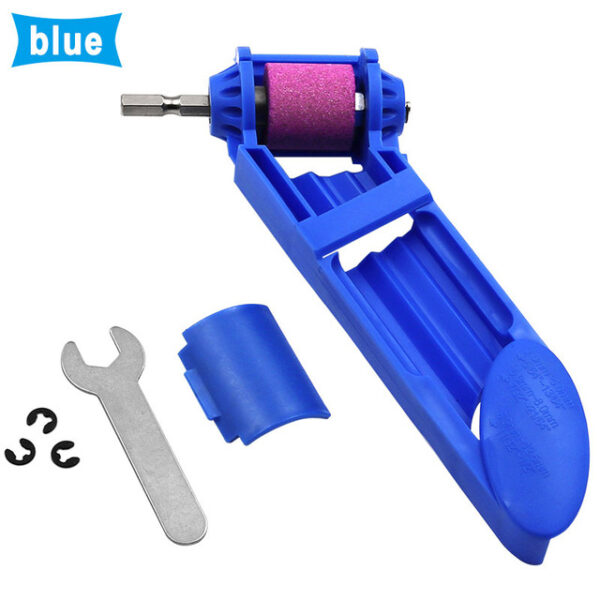 1set Corundum Grinding Wheel Drill Bit Sharpener Titanium Drill Portable Drill Bit Powered Tool