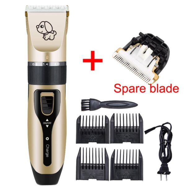 2019 Rechargeable Low noise Pet Hair Clipper Remover Cutter Grooming Cat Dog Hair Trimmer Electrical Pets 1.jpg 640x640 1