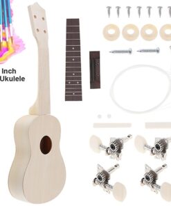 21 Inch Ukulele DIY Kit Basswood Soprano Hawaii Guitar Handwork Painting Ukelele for Parents child Campaign 2.jpg 640x640 2