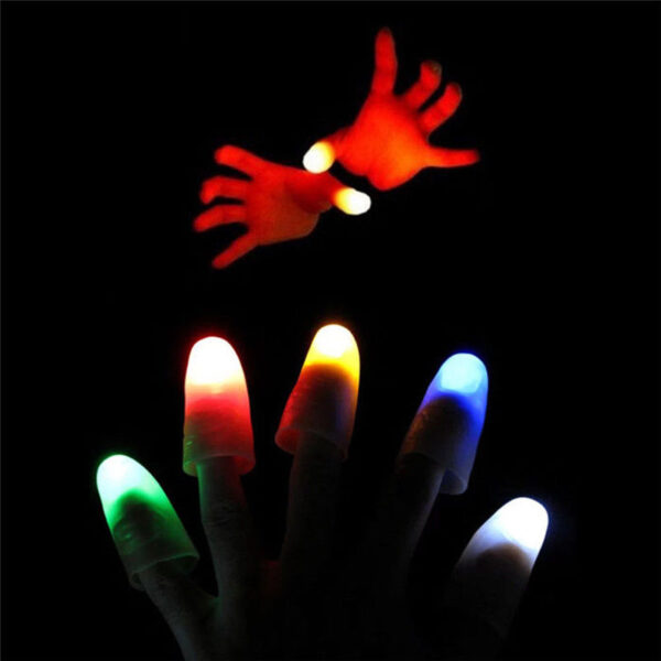 2 pcs Thumbs nitondra fahazavana kilalao Kids Magic Trick Props Mampihomehy rantsan-tànana kilalao mahafinaritra 1