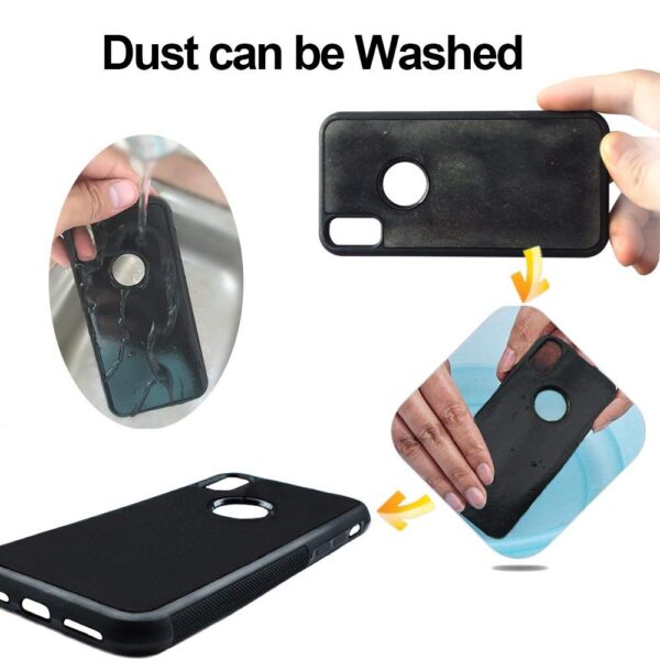 Anti Gravity Phone Case For iPhone XS MAX XS Back Magical Nano Suction Cover Adsorbed Cover 3