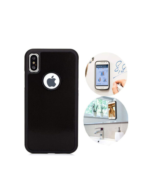 Anti Gravity Phone Case For iPhone XS MAX XS Back Magical Nano Suction Cover Adsorbed Cover 6