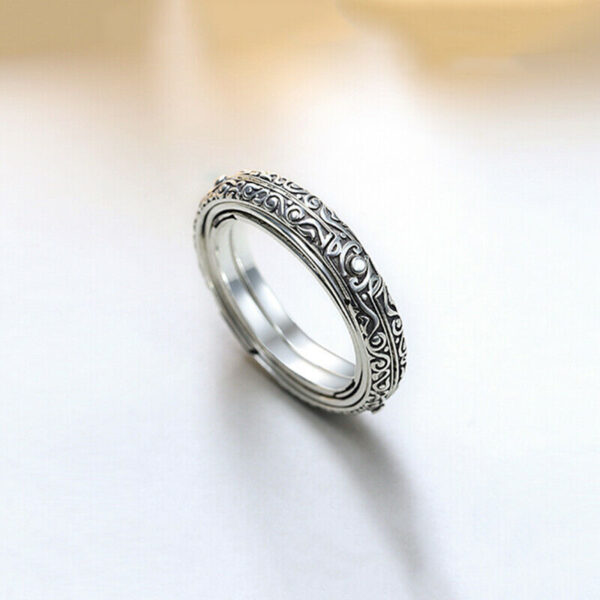 Astronomical Sphere Ball Ring Cosmic Finger Ring Couple Lover Jewelry Gifts TC21 4