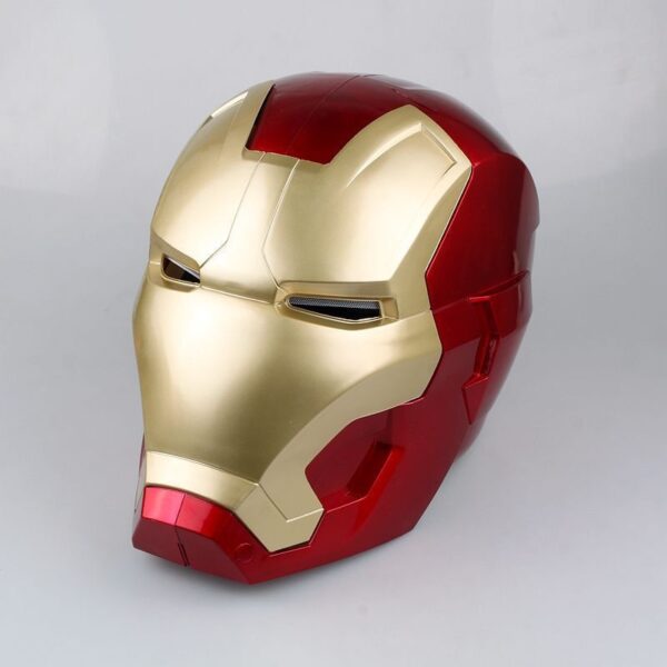 Avengers Iron Man Helmet Cosplay Marvel Superhero Tony Stark Action Figure Touch Sensing Mask nga adunay LED 1