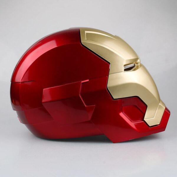 Avengers Iron Man Helmet Cosplay Marvel Superhero Tony Stark Action Figure Touch Sensing Mask nga adunay LED 5