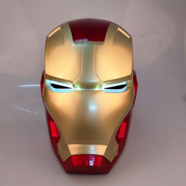 Avengers Iron Man Helmet Cosplay Marvel Superhero Tony Stark Action Figure Touch Sensing Mask with LED