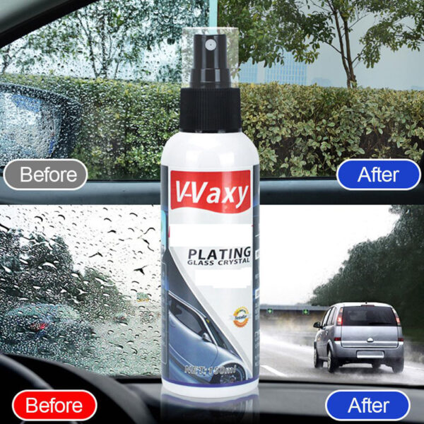 Car Nano coated Glass Windshields Liquid Car Glass Coating Ceramic Rearview Repellent Coating Clean Leather Car 5 1
