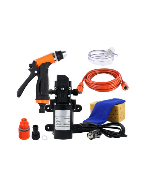 Car Washer Gun Pump12V High Pressure Cleaner Care Electric Washing Machine Auto Car Wash Maintenance Tool 6