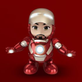Iron Man Dancing Light Robot - image 4