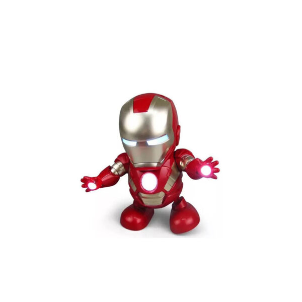 Iron Man Dancing Light Robot