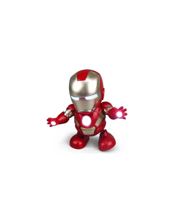Iron Man Dancing Light Robot