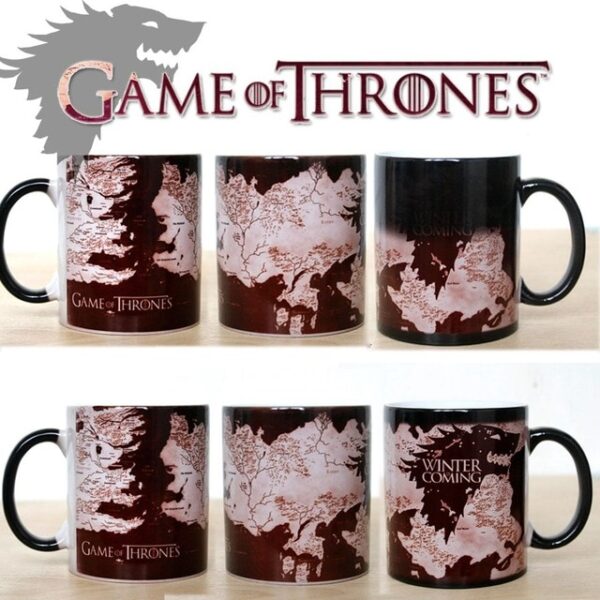 Drop shipping Game Of Thrones mugs Tribal totem mug color changing magic mugs cup Tea coffee 10.jpg 640x640 10