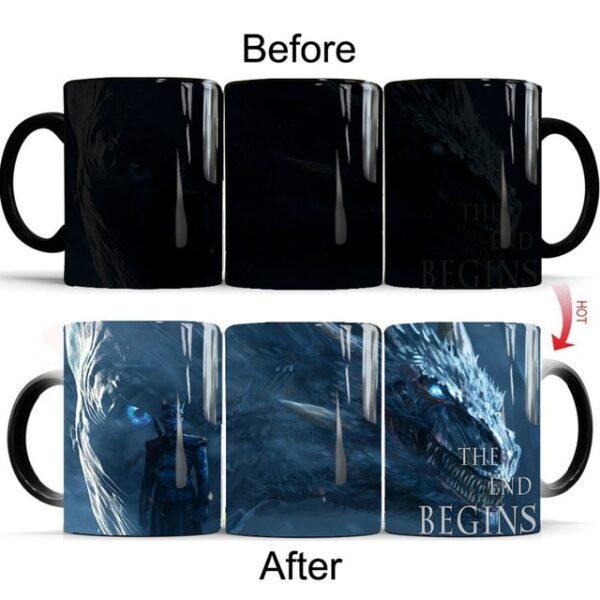 Drop shipping Game Of Thrones mugs Tribal totem mug color changing magic mugs cup Tea coffee 2.jpg 640x640 2