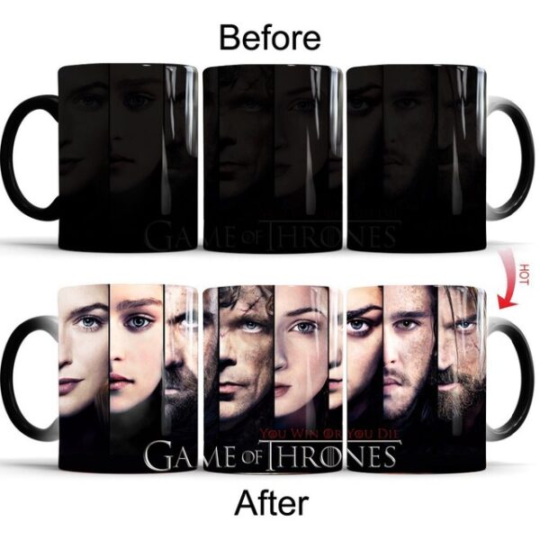 Drop shipping Game Of Thrones mugs Tribal totem mug color changing magic mugs cup Tea coffee 5.jpg 640x640 5