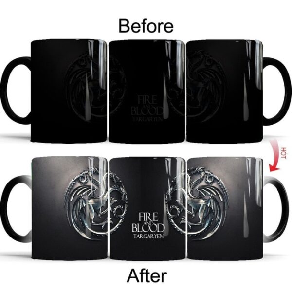 Drop shipping Game Of Thrones mugs Tribal totem mug color changing magic mugs cup Tea coffee 7.jpg 640x640 7