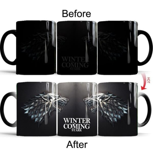 Drop shipping Game Of Thrones mugs Tribal totem mug color changing magic mugs cup Tea coffee 9.jpg 640x640 9