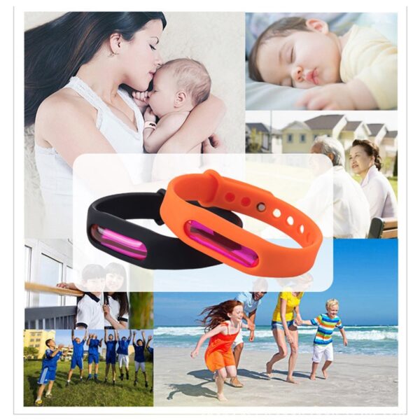 Dropship 1set Bracelet Anti Mosquito Capsule Pest Insect Bugs Control Mosquito Repellent Wristband Para sa mga Bata Mosquito 1