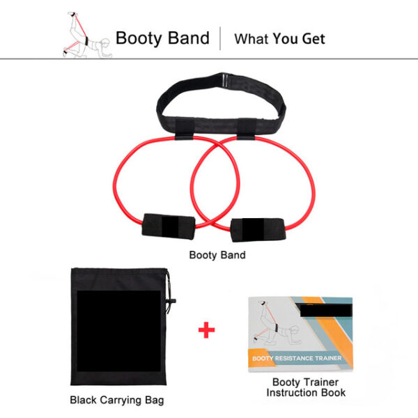 Fitness Women Booty Butt Band Resistance Bands Adjustable Waist Belt Pedal Exerciser para sa Glutes Muscle Workout 1 1.jpg 640x640 1 1