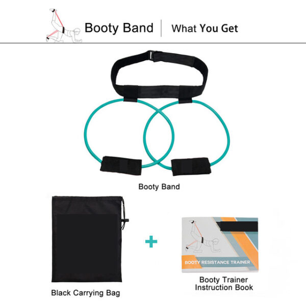 Fitness Women Booty Butt Band Resistance Bands Adjustable Waist Belt Pedal Exerciser for Glutes Muscle Workout 3.jpg 640x640 3