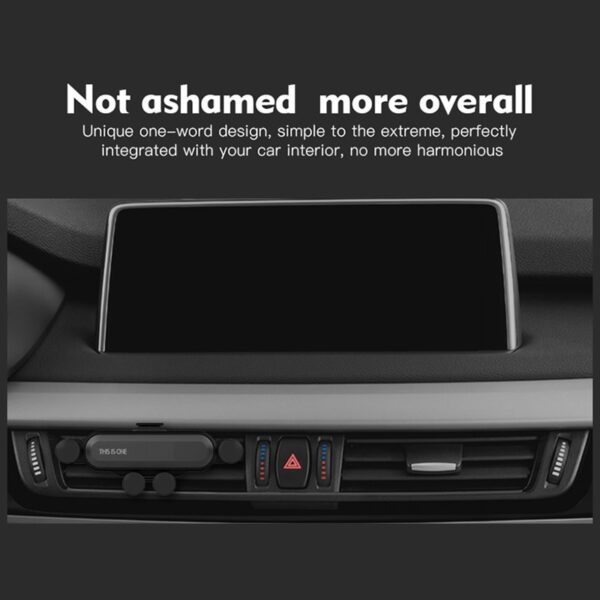 Gravity Car phone Holder Para sa iphone X Xs Max Samsung S9 sa Car Air Vent Mount 4