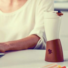 Goat Horn Coffee Mug, Goat Horn Coffee Mug
