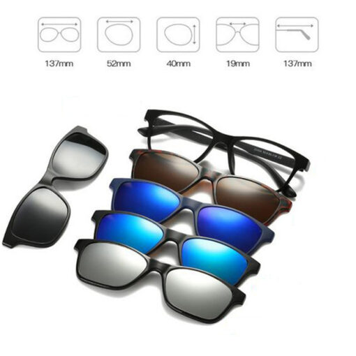 gafas magneticas 5 en 1