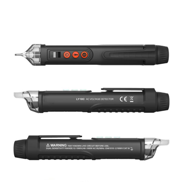LOMVUM AC Voltage Electric Compact Pen Current Testing Pencil Circuit Breaker Finder 12V 48V 1000V Voltage 1 1
