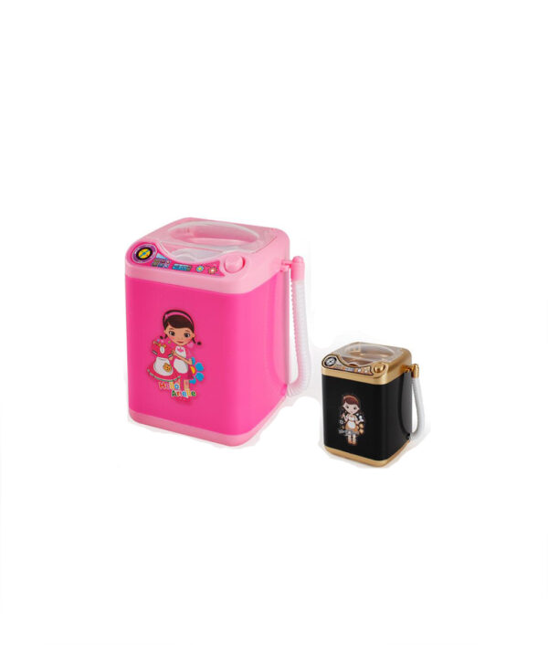 Mini Electric Makeup Brush Cleaner Washing Machine Dollhouse Toy Wash Makeup Brushes Beauty Blender cleaning Tool 5