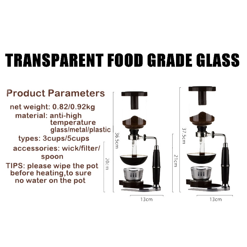 Syphon Pot Coffee Maker&Grinder - Image 8