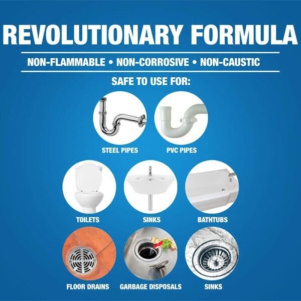 Portable Powerful Sink Drain Cleaner Cleaning Tool Super Cleaning Power Good Helper for Housework 40 40 10