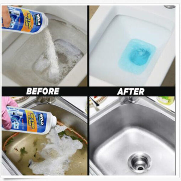 Portable Powerful Sink Drain Cleaner Cleaning Tool Super Cleaning Power Good Helper for Housework 40 40 8