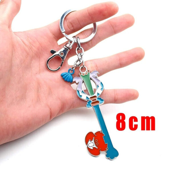 Wellcomics Game Kingdom Hearts Sora Key Keyblade Paopu Fruit Weapon Gold Metal Handmade Pendant Keychain Keyring 7 1.jpg 640x640 7 1