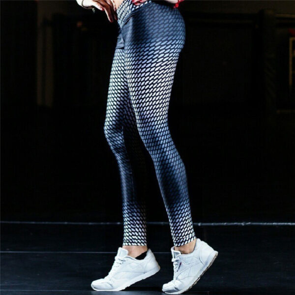 Yoga Pants Women Unique Printed Polka dot Fitness Leggings Sports Running Leggings Sexy Push Up Gym 1