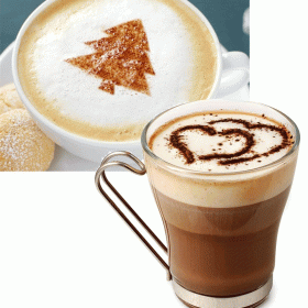 Stainless Coffee Sifter & Stencils - image 8