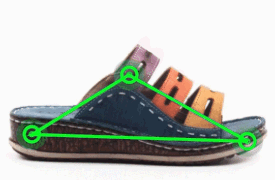 best walk tri color sandals