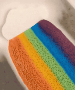 rainbow bath bomb large 1