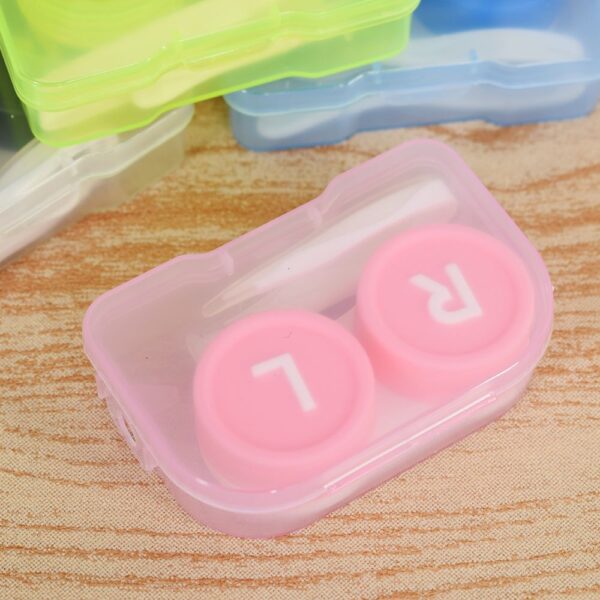 1PC New style hot sale Convenient Travel Contact lens Case for Eyes Care Kit Holder Container 1