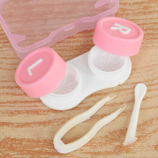 1PC New style hot sale Convenient Travel Contact lens Case for Eyes Care Kit Holder Container 2