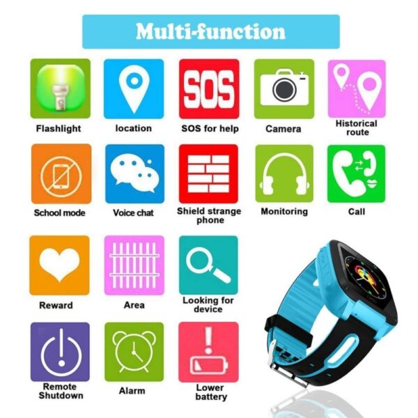 2019 Smart Watch Micro SIM Card Call Tracker Child Camera Anti lost Position Alarm Smart Watch 5