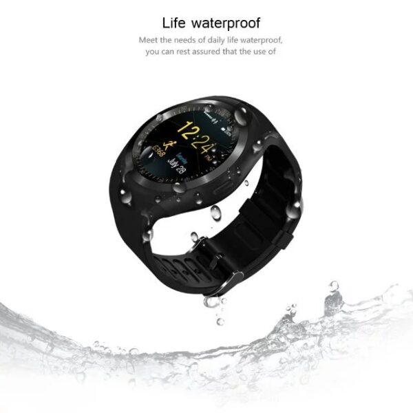 696 Y1 Smart Watchs Round Support Nano SIM TF Card With Whatsapp And Facebook Men Women 1