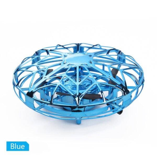 Chống va chạm UFO Mini Drone Hand Quả cầu bay Quadcopter Máy bay trực thăng điều khiển bằng tay LED Cảm ứng bay 2.jpg 640x640 2