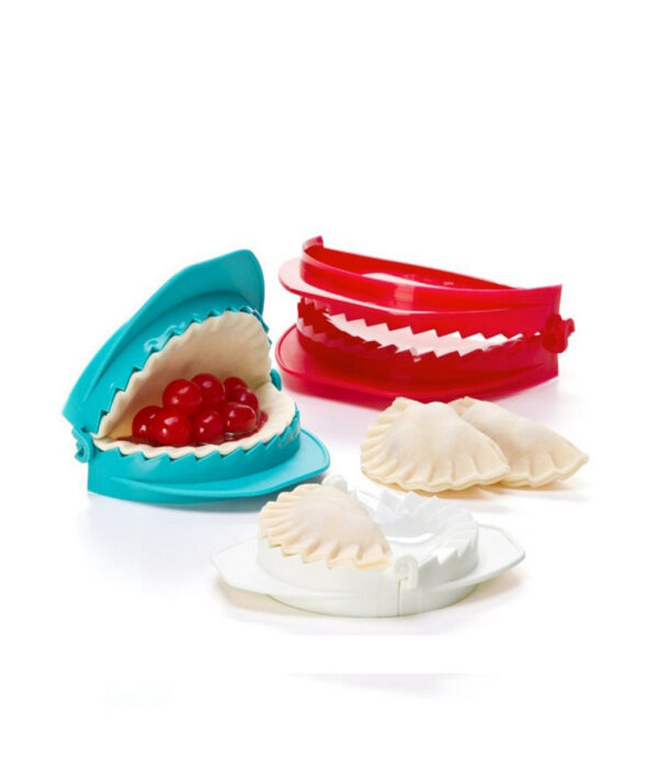 Aomily 3 pcs Set Dumpling Moulds Dough Press Ravioli Fruits Pie Mould Home Kitchen DIY Pastry 6