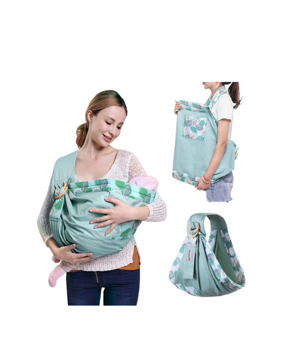 Baby Wrap Carrier Newborn Sling Dual Use Infant Nursing Cover Carrier Mesh Fabric Breastfeeding Carrier Up 6