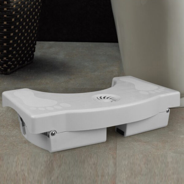 Bathroom Anti Constipation For Kids Foldable Plastic Footstool Squatting Stool Toilet 4