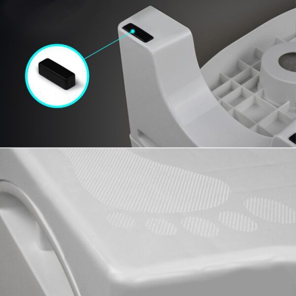 Bathroom Anti Constipation For Kids Foldable Plastic Footstool Squatting Stool Toilet 5