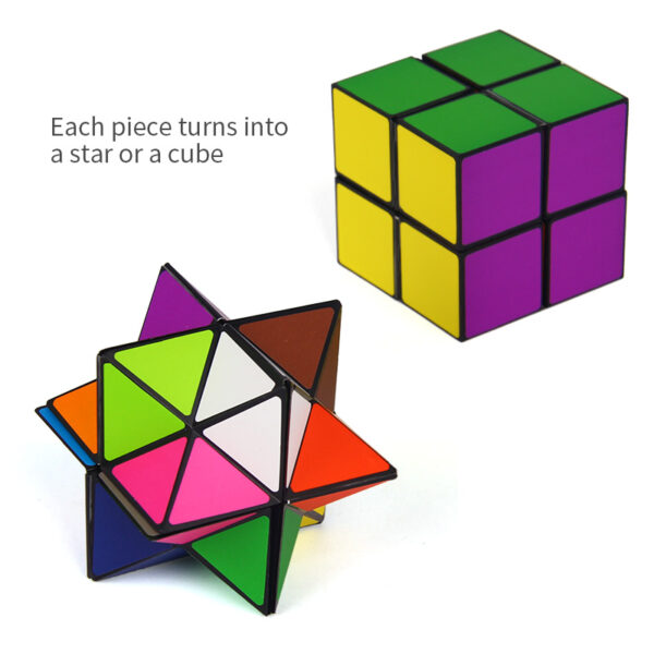Vruće se prodaje obrazovna igračka za mozak ABS Magic Cube kombinirana beskonačna kocka za ublažavanje stresa Anti 2
