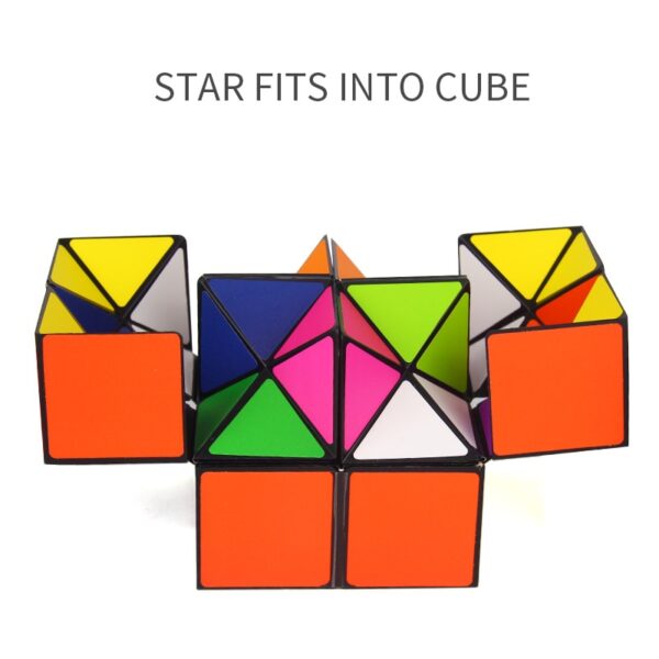 Vruće se prodaje obrazovna igračka za mozak ABS Magic Cube kombinirana beskonačna kocka za ublažavanje stresa Anti 4