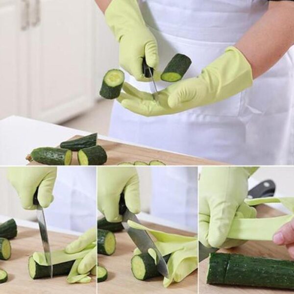 Household Nonslip Cutproof Gloves for Kitchen Cleaning Dishwashing Safety Cut Resistant Protective Gloves 1