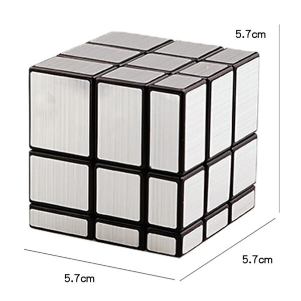 Magic Cube Third order Mirror Shaped Children Creative Puzzle Maze Toy Adult Decompression Anti pressure Artifact 5